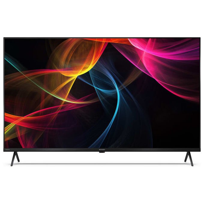 Sharp 55HL4265E TV LED 55'' 4K Ultra HD Google TV Dolby Vision Dolby Atmos Google Assistant Wi-Fi colore Nero