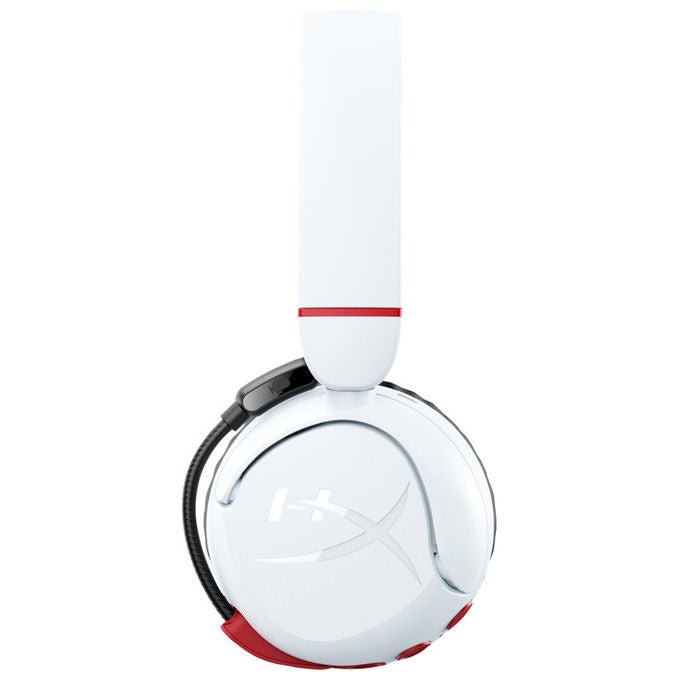 HyperX 7G8F2AA Cloud Mini Cuffie Gaming Wireless Bluetooth 5.3 20m Microfono Flip-to-Mute 25h autonomia colore Bianco