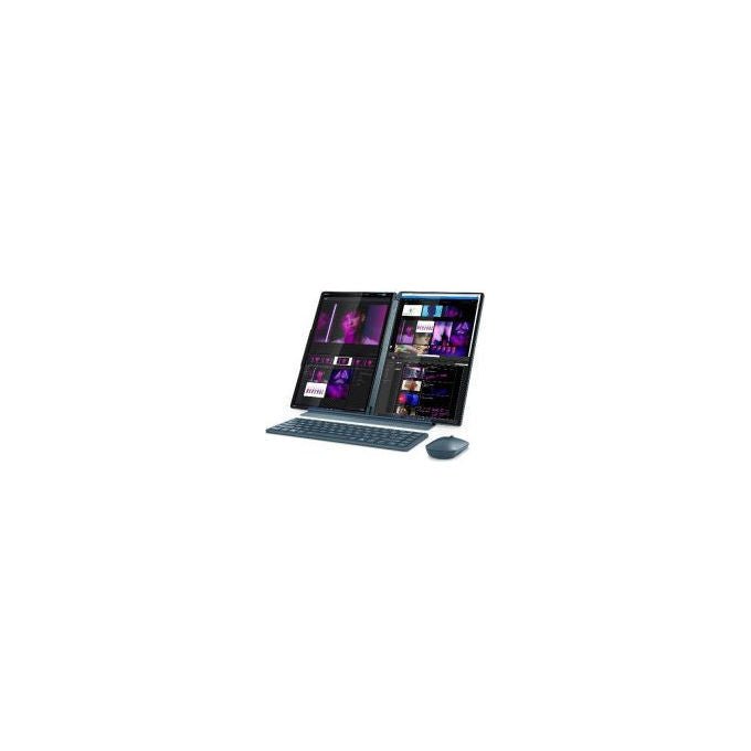 Lenovo 83KJ004DIX Yoga Book 9 Notebook 2 in 1 14'' OLED Intel Core Ultra 7 255H 32 GB RAM 1024 GB SSD Windows 11 Home colore Teal