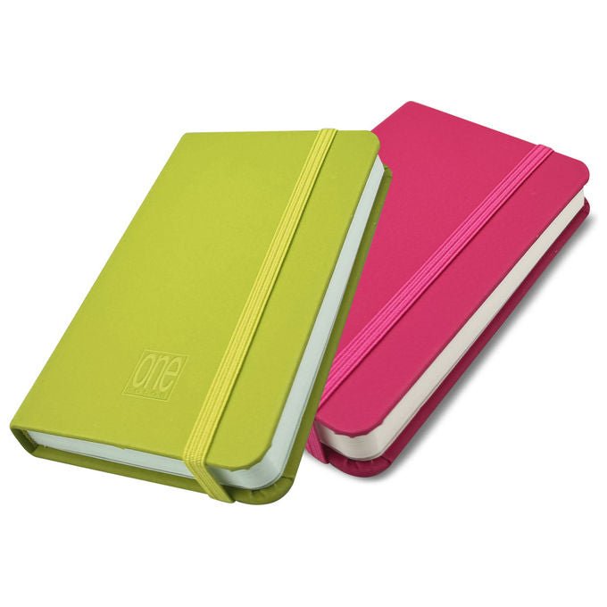 Blasetti 8743 One Color Taccuino A6 Copertina Rigida Eco Pelle 256 facciate 70 g-m² Elastico Segnapagina colore Assortiti