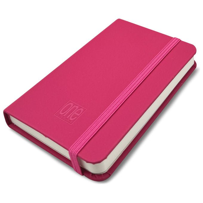 Blasetti 8743 One Color Taccuino A6 Copertina Rigida Eco Pelle 256 facciate 70 g-m² Elastico Segnapagina colore Assortiti