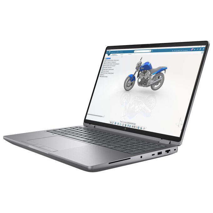 HP 98L57ET ZBook Fury G1i Workstation Mobile 16 pollici Intel Core Ultra 9 285HX 64GB DDR5 2TB SSD NVIDIA RTX PRO 4000 Wien 11 pro colore Argento