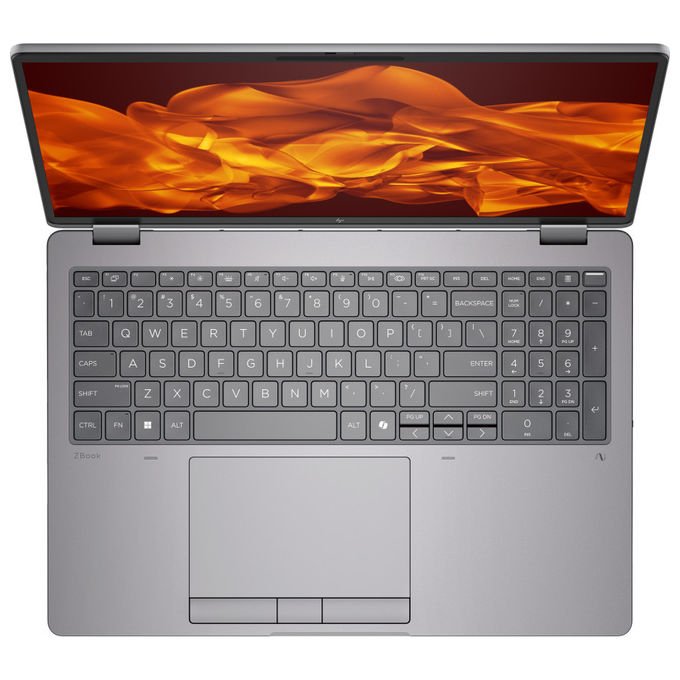 HP 98L57ET ZBook Fury G1i Workstation Mobile 16 pollici Intel Core Ultra 9 285HX 64GB DDR5 2TB SSD NVIDIA RTX PRO 4000 Wien 11 pro colore Argento