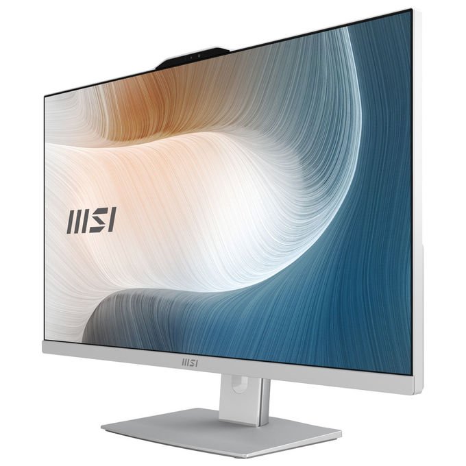 MSI MODERN AM272P 1M-1095XEU PC All-in-one 27'' Intel Core 7 150U 16 GB DDR5 1 TB SSD NVMe Wi-Fi 6E colore Bianco