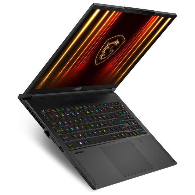 MSI 9S7-15F515-022 Stealth 16 AI Notebook Gaming 16'' QHD+ OLED 240Hz Intel Core Ultra 7 255H RTX 5060 8GB 32GB DDR5 1TB SSD Wi-Fi 7 Win 11 Home colore Nero