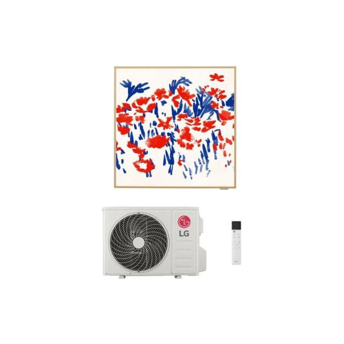 LG A09GA1 ArtCool Gallery Condizionatore fisso Monosplit Inverter 9000 BTU Classe A++ A+ WiFi R32 colore Bianco
