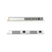 Allied Telesis AT-X560-28YSQ Switch L3 Stackable 24x SFP28 25 Gbps 4x QSFP28 100 Gbps Dual PSU