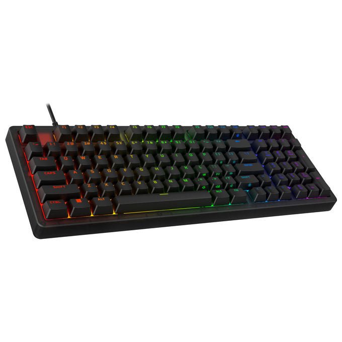 HyperX B4QS4AA Origins 2 1800 Tastiera Gaming Meccanica Switch Red USB-C Polling 8000 Hz RGB colore Nero