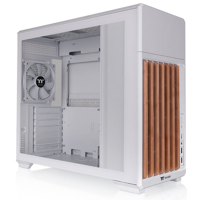 Thermaltake CA-11M-00M6WN-WS TR300 WS Case Mid-Tower ATX Vetro Temperato USB-C 3.2 Gen2 Supporto Radiatori 360 mm colore Bianco
