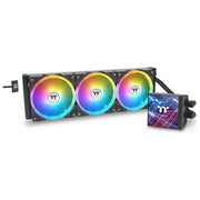 Thermaltake CL-W432-PL12SW-A MAGFloe 360 Ultra Raffreddatore a Liquido AIO 3 Ventole 120mm ARGB Display TFT 3,95'' PWM 500 2000 rpm 355W colore Nero