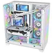 Thermaltake CL-W454-PL12SW-A MAGCurve 360 Ultra Raffreddamento a Liquido AIO ARGB 3x120mm Display AMOLED 6.67'' 365W TDP colore Bianco