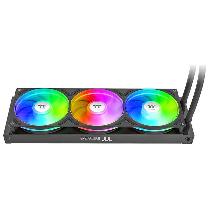 Thermaltake CL-W470-PL12SW-A TH360-S V3 Dissipatore AIO Liquido 360mm ARGB Sync 3 Ventole 500 2500 rpm 37,8 dB colore Nero