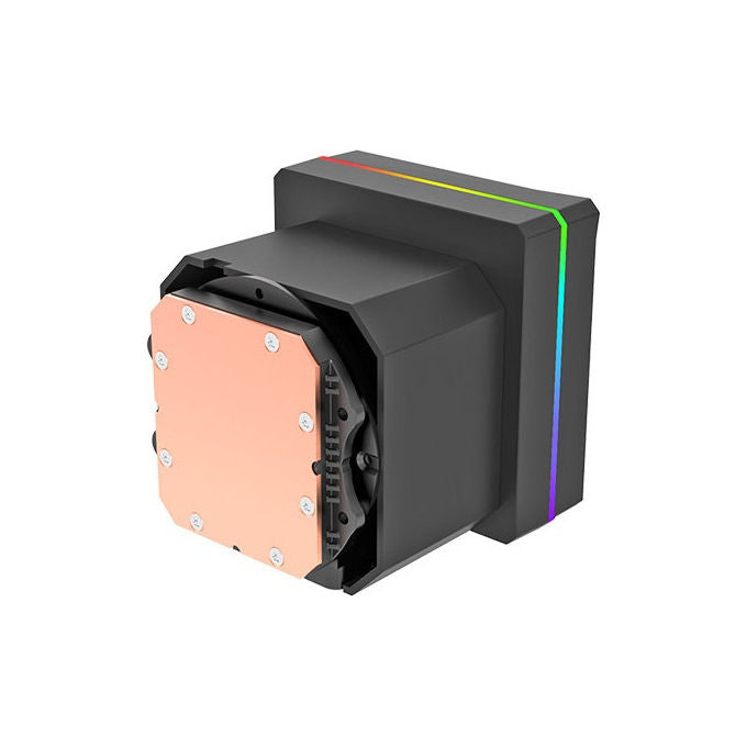 Thermaltake CL-W474-PL12SW-A TH360 V3 Ultra ARGB Dissipatore AIO Liquid Cooler 360mm LCD 3.95'' ARGB Sync 2500 rpm 37.8 dB colore Nero