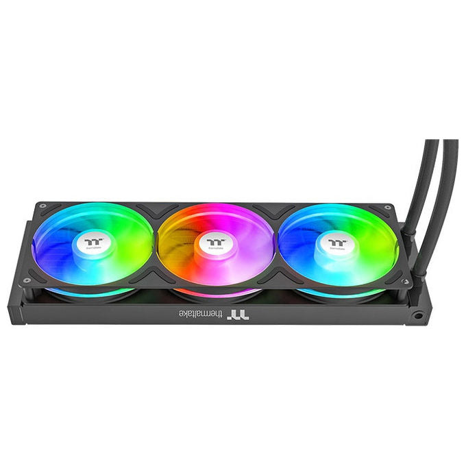 Thermaltake CL-W474-PL12SW-A TH360 V3 Ultra ARGB Dissipatore AIO Liquid Cooler 360mm LCD 3.95'' ARGB Sync 2500 rpm 37.8 dB colore Nero