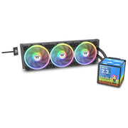 Thermaltake CL-W481-PL12SW-A MINECUBE 360 Ultra Dissipatore a Liquido AIO 3 ventole 12 cm 2000 rpm 32,5 dB colore Nero