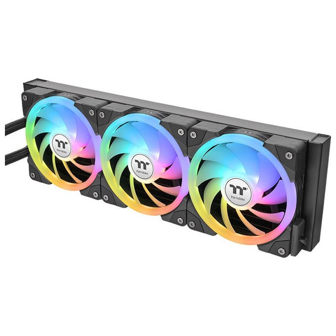 Thermaltake CL-W481-PL12SW-A MINECUBE 360 Ultra Dissipatore a Liquido AIO 3 ventole 12 cm 2000 rpm 32,5 dB colore Nero