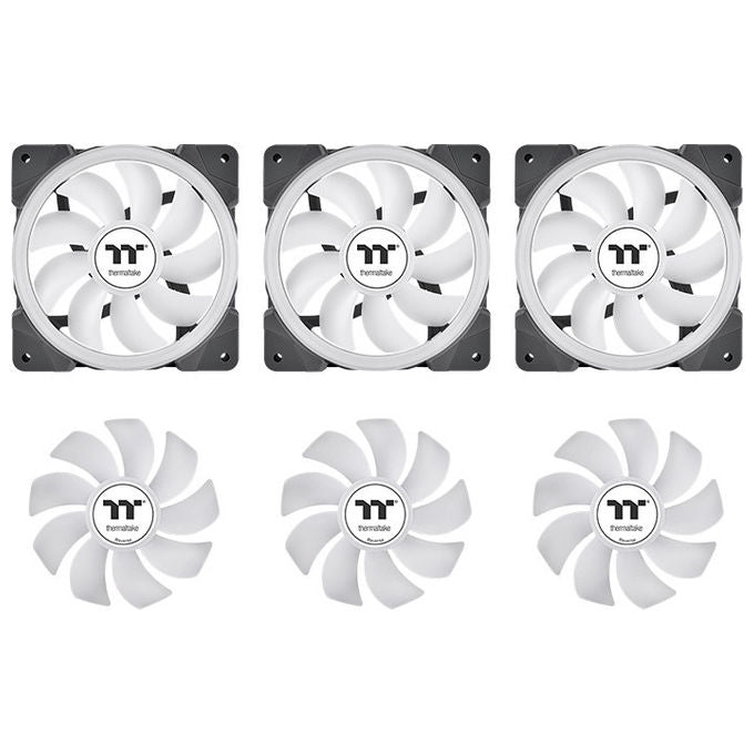 Thermaltake CL-W481-PL12SW-A MINECUBE 360 Ultra Dissipatore a Liquido AIO 3 ventole 12 cm 2000 rpm 32,5 dB colore Nero