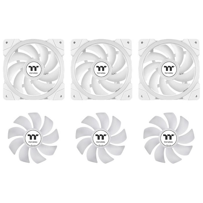 Thermaltake CL-W482-PL12SW-A MINECUBE 360 Ultra Raffreddatore Liquido AIO 360mm 3 Ventole 120mm ARGB colore Bianco