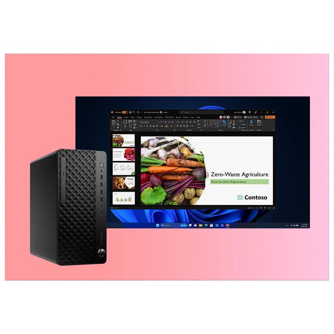 HP D5BC9ET EliteDesk 8 Tower G1i PC Desktop AI Intel Core Ultra 9 285 32 GB DDR5 1 TB SSD NVMe Wi-Fi 7 Windows 11 Pro colore Nero