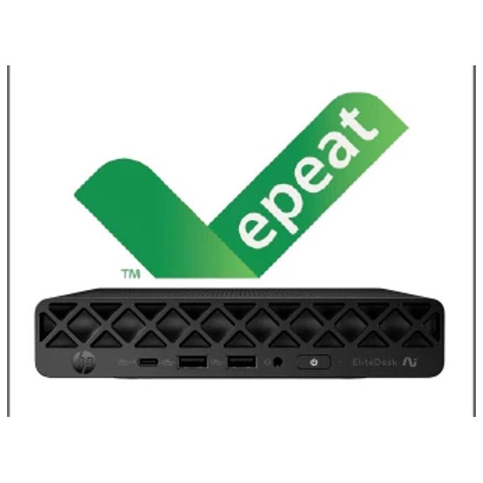 HP D5BK5AT EliteDesk 8 Mini G1a Mini PC AMD Ryzen AI 7 350 16 GB DDR5 512 GB SSD NVMe Wi-Fi 7 Windows 11 Pro colore Jack black
