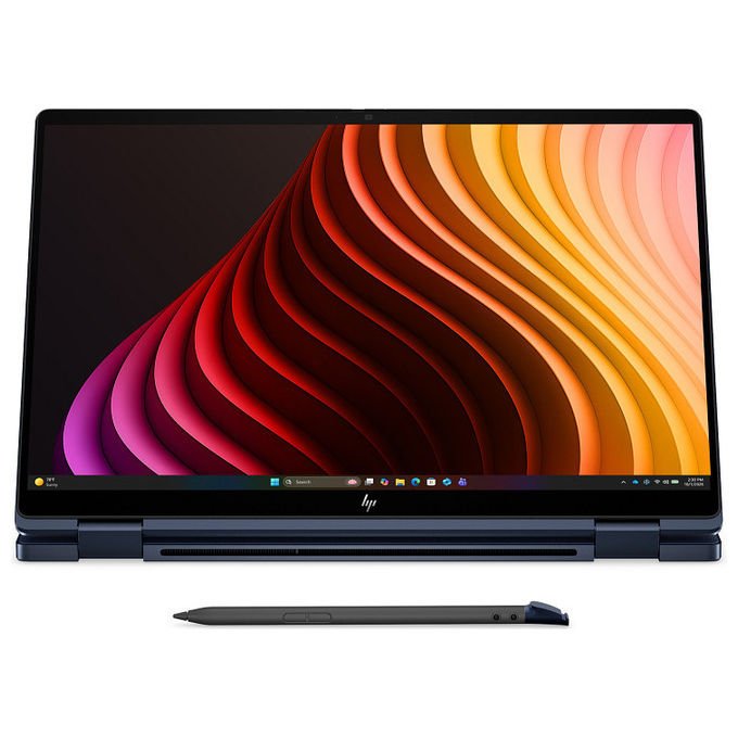 HP D87WZAT EliteBook X Flip G2i Notebook 2 in 1 14'' Intel Core Ultra 5 325 16 GB 512 GB SSD Wi-Fi 7 Windows 11 Pro colore Blu