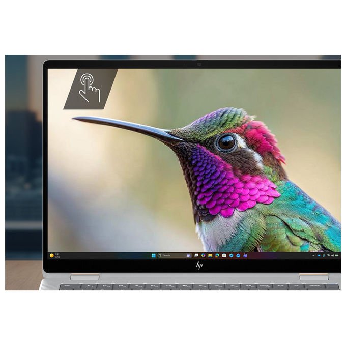 HP D87ZSAT EliteBook X Flip G2i Notebook 2 in 1 14'' Intel Core Ultra 5 325 16 GB RAM 512 GB SSD NVMe Wi-Fi 7 Windows 11 Pro colore Argento