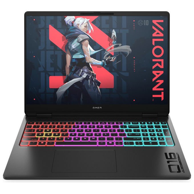 HP D8ZV6EA OMEN MAX Notebook Gaming 16'' Intel Core Ultra 7 255HX 16 GB DDR5 1 TB SSD NVIDIA GeForce RTX 5070 8 GB Wi-Fi 6E Windows 11 Home colore Nero