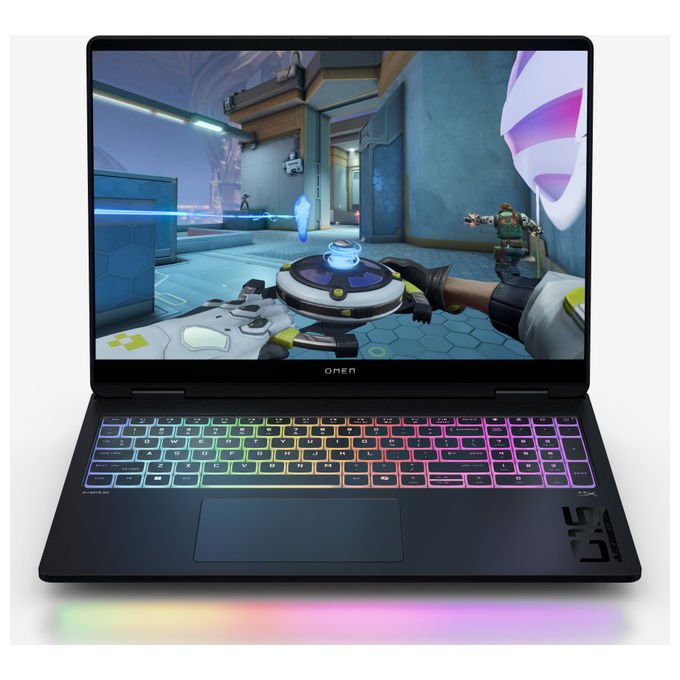 HP D8ZV7EA OMEN MAX Laptop Gaming 16'' WQXGA AMD Ryzen AI 9 375 32 GB DDR5 SSD 1 TB NVIDIA GeForce RTX 5080 16 GB Windows 11 Home colore Nero