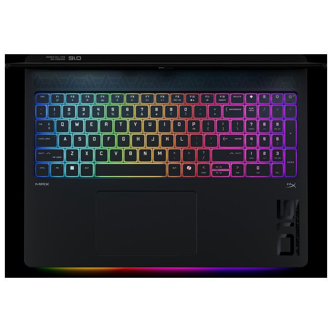 HP D8ZV7EA OMEN MAX Laptop Gaming 16'' WQXGA AMD Ryzen AI 9 375 32 GB DDR5 SSD 1 TB NVIDIA GeForce RTX 5080 16 GB Windows 11 Home colore Nero