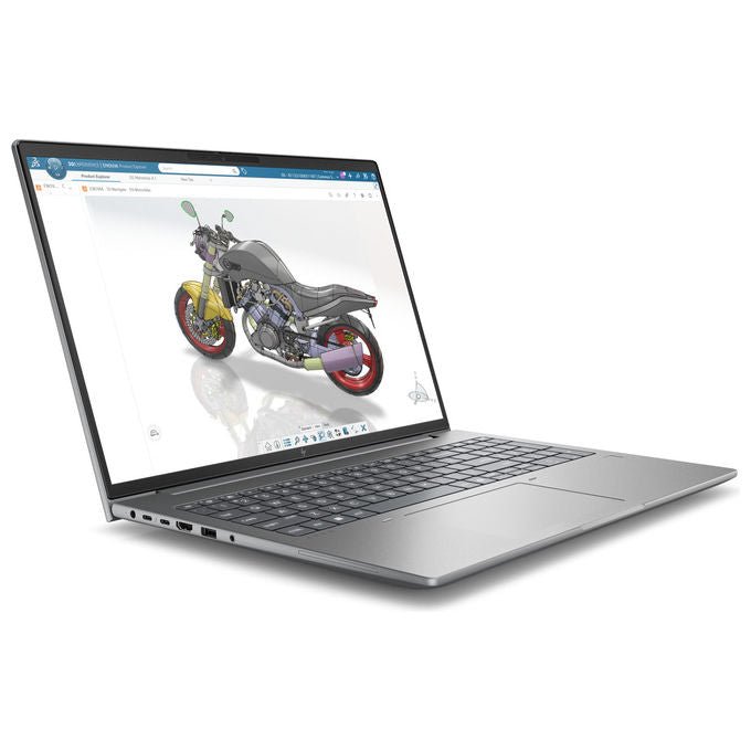 HP DK1L0ET ZBOOK X G2I MOBILE WORKSTATION INTEL CORE ULTRA 7 32 GB DDR5 1 TB SSD NVIDIA RTX PRO 3000 BLACKWELL 16 WINDOS 11 PRO COLORE ARGENTO