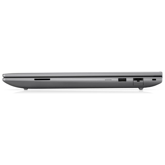 HP DK1L2ET ZBook X Notebook 16'' WUXGA Intel Core Ultra 7 356H 24GB DDR5 NVIDIA RTX 6GB 1TB SSD Win 11 Pro colore Argento