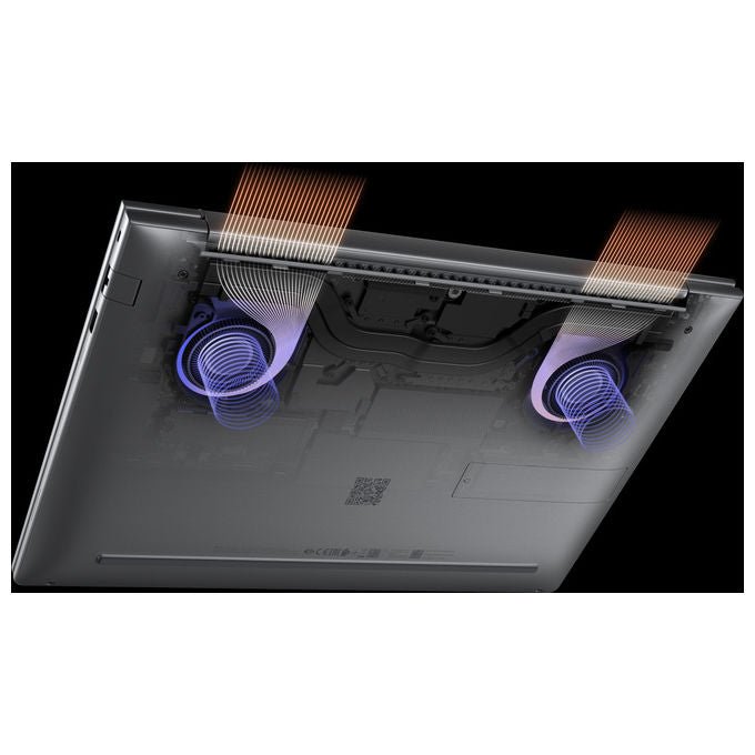HP DK1L4ET ZBook X G2i Laptop AI Workstation 16'' Intel Core Ultra 7 24 GB DDR5 1 TB SSD NVIDIA RTX PRO 1000 Blackwell Windows 11 Pro colore Argento