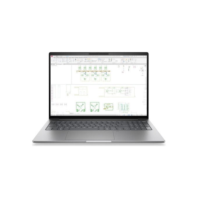 HP DK1L8ET ZBook 8 Mobile Workstation 16 Intel Core Ultra 5 24GB RAM 512GB SSD WiFi 7 Win 11 Pro colore Argento