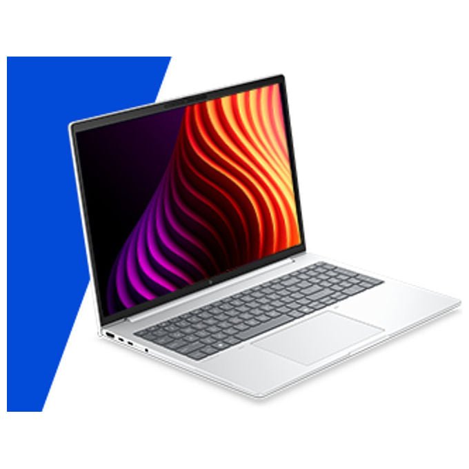 HP DL5P5AT EliteBook 8 G2i Notebook 16'' Intel Core Ultra 5 325 32 GB RAM 1 TB SSD NVMe Wi-Fi 7 Windows 11 Pro colore Argento