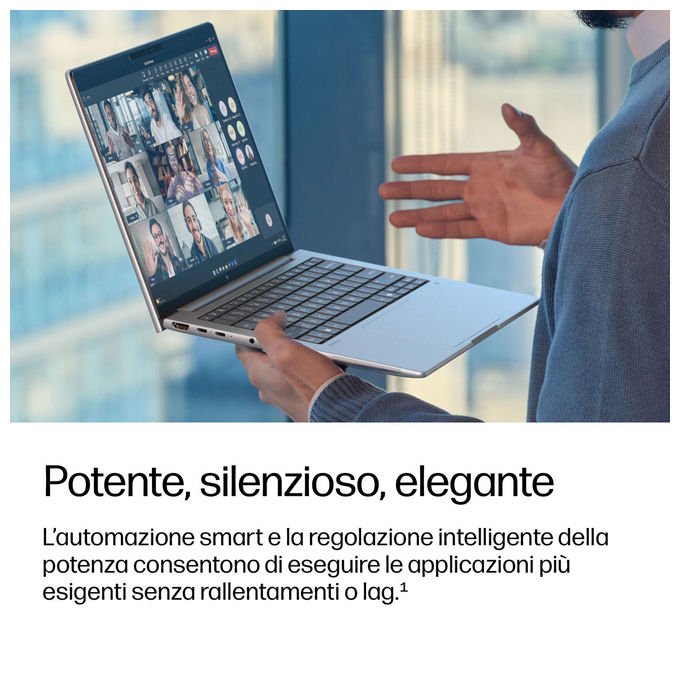 HP DL5P8AT EliteBook 8 G2i Notebook 14'' Intel Core Ultra 5 325 32 GB RAM 1 TB SSD Wi-Fi 7 Windows 11 Pro colore Argento
