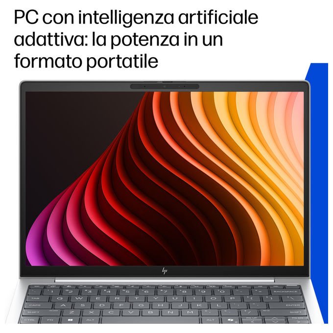 HP DL5Q1AT EliteBook 8 G2i Notebook 13.3'' Intel Core Ultra 7 325 16 GB SSD 512 GB Wi-Fi 7 Windows 11 Pro colore Argento