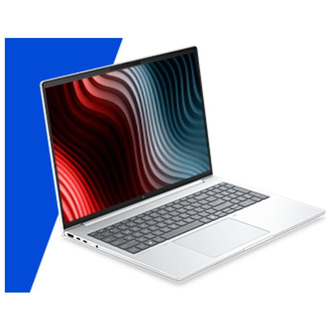 HP DL5Q3AT EliteBook 8 G2a Notebook 16'' AMD Ryzen AI 7 450 16 GB DDR5 512 GB SSD NVMe AMD Radeon 860M Wi-Fi 7 Windows 11 Pro colore Argento