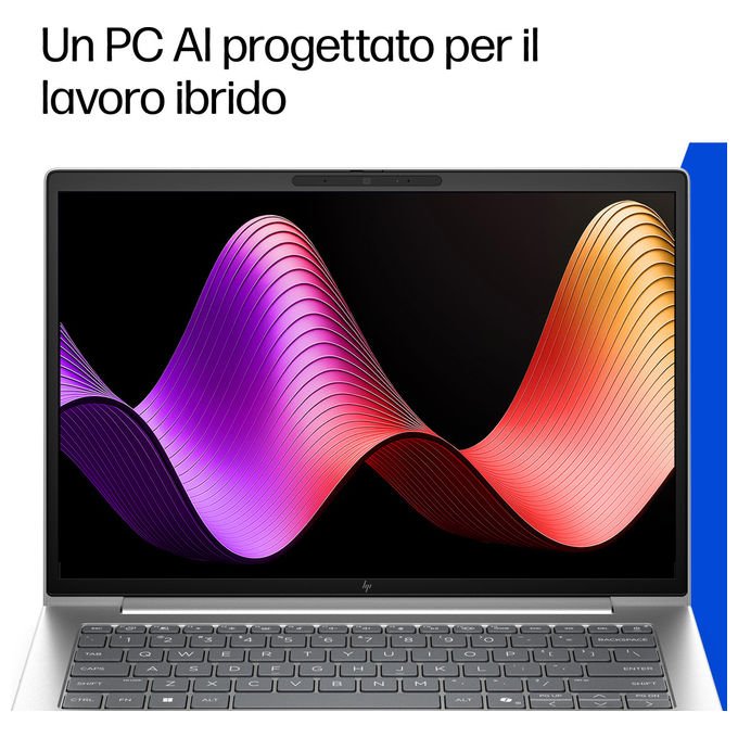 HP DL5R5AT EliteBook 6 G2i Notebook 14'' Intel Core Ultra 5 325 16 GB DDR5 512 GB SSD Wi-Fi 7 Windows 11 Pro colore Argento