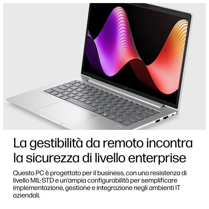 HP DL5R5AT EliteBook 6 G2i Notebook 14'' Intel Core Ultra 5 325 16 GB DDR5 512 GB SSD Wi-Fi 7 Windows 11 Pro colore Argento