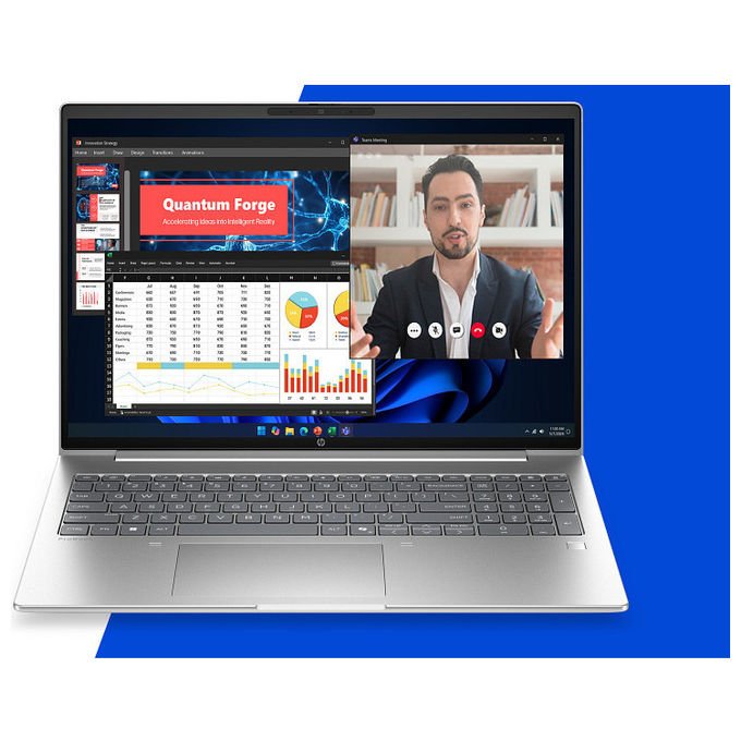 HP DP9J2AT ProBook 4 G2i Notebook 16'' Intel Core Ultra 5-325 16 GB RAM 512 GB SSD Windows 11 Pro colore Argento