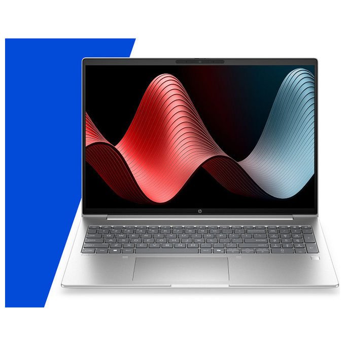 HP DP9J7AT ProBook 4 G2a Notebook 16'' AMD Ryzen 7 250 16 GB DDR5 512 GB SSD NVMe Wi-Fi 6E Windows 11 Pro colore Argento