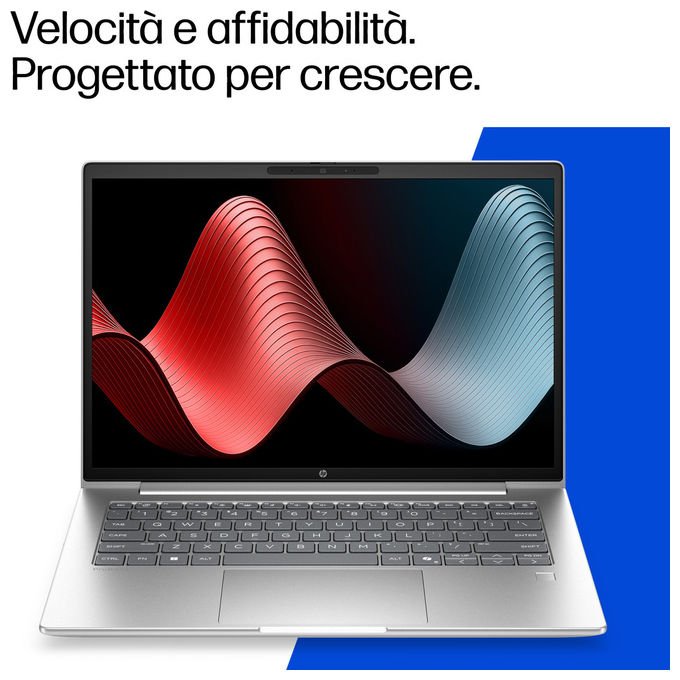 HP DP9K2AT#ABZ ProBook 4 G2A Notebook 14 pollici AMD Ryzen 5 6 GB RAM 512 GB SSD Windows 11 Pro colore Argento