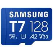 Samsung MB-MB128T-WW T7 Scheda microSDXC 128 GB UHS-I U3 V30 A2 170 MB-s colore Blu