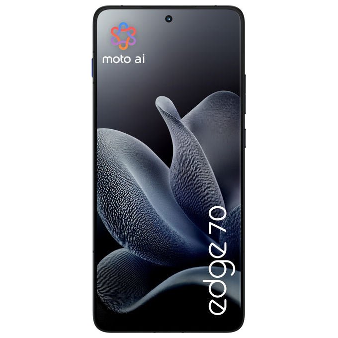 Motorola PBA50064IT Edge 70 Smartphone 5G 6.7'' AMOLED 12GB 512GB Snapdragon 7 Gen 4 50MP IP68 TurboPower 68W colore Grigio