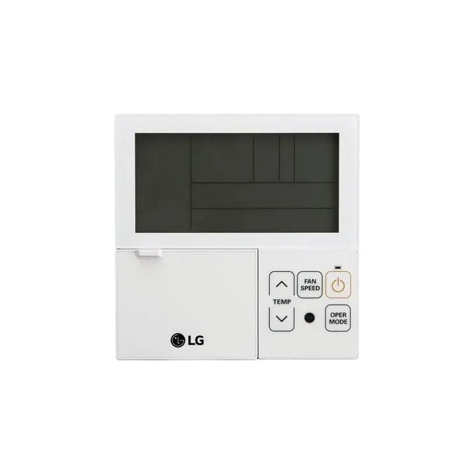 LG PREMTB001 Comando a Filo Standard per Climatizzatore Display LCD Timer Settimanale Compatibile Multi V colore Bianco