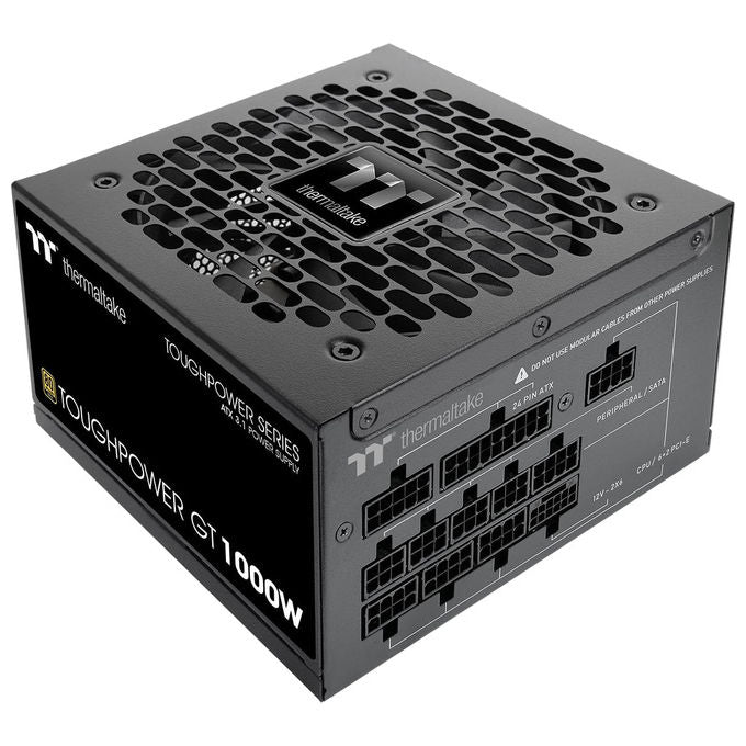Thermaltake PS-TPD-1000NNSAGE-3 Toughpower GT3 SE Alimentatore PC 1000W 80 PLUS Gold ATX 3.1 PCIe 5.1 Ready Modulare colore Nero