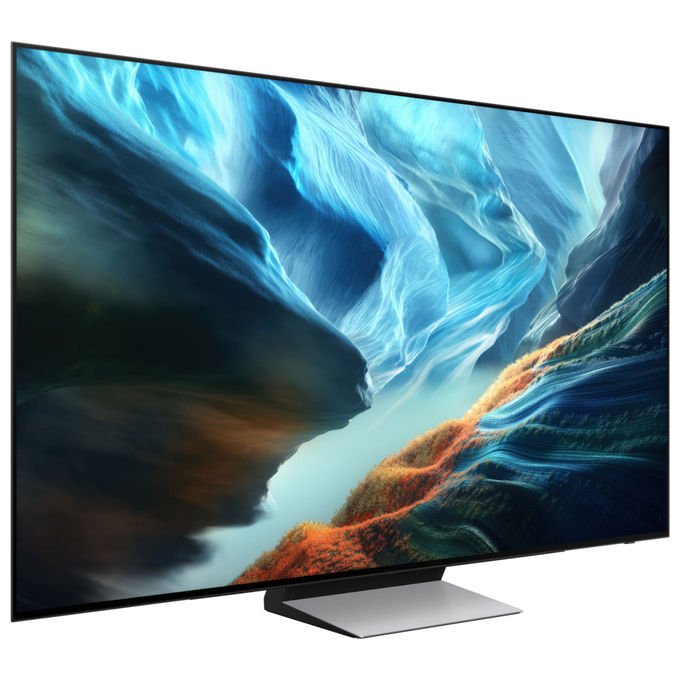 Samsung QE48S90HAEXZT Smart TV OLED 4K 48'' Processore NQ4 AI Gen3 Motion Xcelerator 165Hz Dolby Atmos Glare Free colore Nero