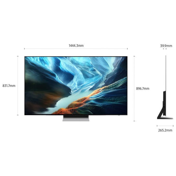 Samsung QE65S90HAEXZT OLED AI TV 65'' 4K Smart TV Processore NQ4 AI Gen3 Motion Xcelerator 165Hz Dolby Atmos colore Nero