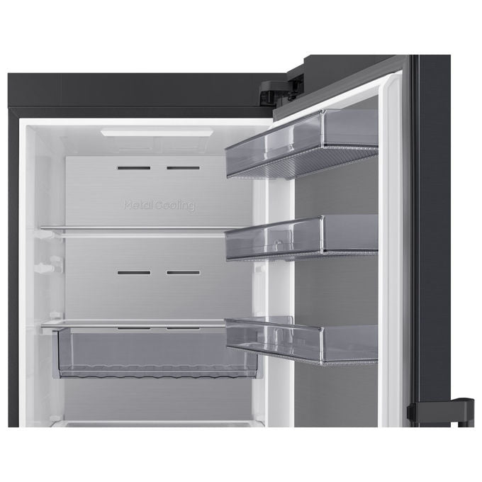 Samsung RR70H39CCFEF Frigorifero Monoporta 387 L 185,8 cm Classe C 35 dB No Frost+ Wi-Fi SpaceMax colore Nero