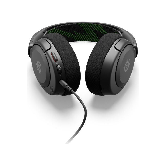 SteelSeries ARCTIS NOVA 1X Auricolare Gaming A Padiglione Cablato Jack 3.5mm Microfono con Cancellazione del Rumore colore Nero Verde